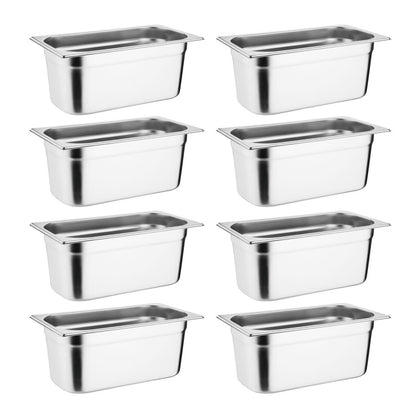 Vogue Gastronorm Kit (8 x 1/3 GN 100mm) • PAS-S728