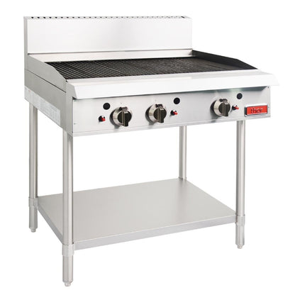 Thor Gas Char Broiler 36" -Radiant Manual Controls W/Flame Fail NG TR-CBR236F NG • PAS-GH104-N