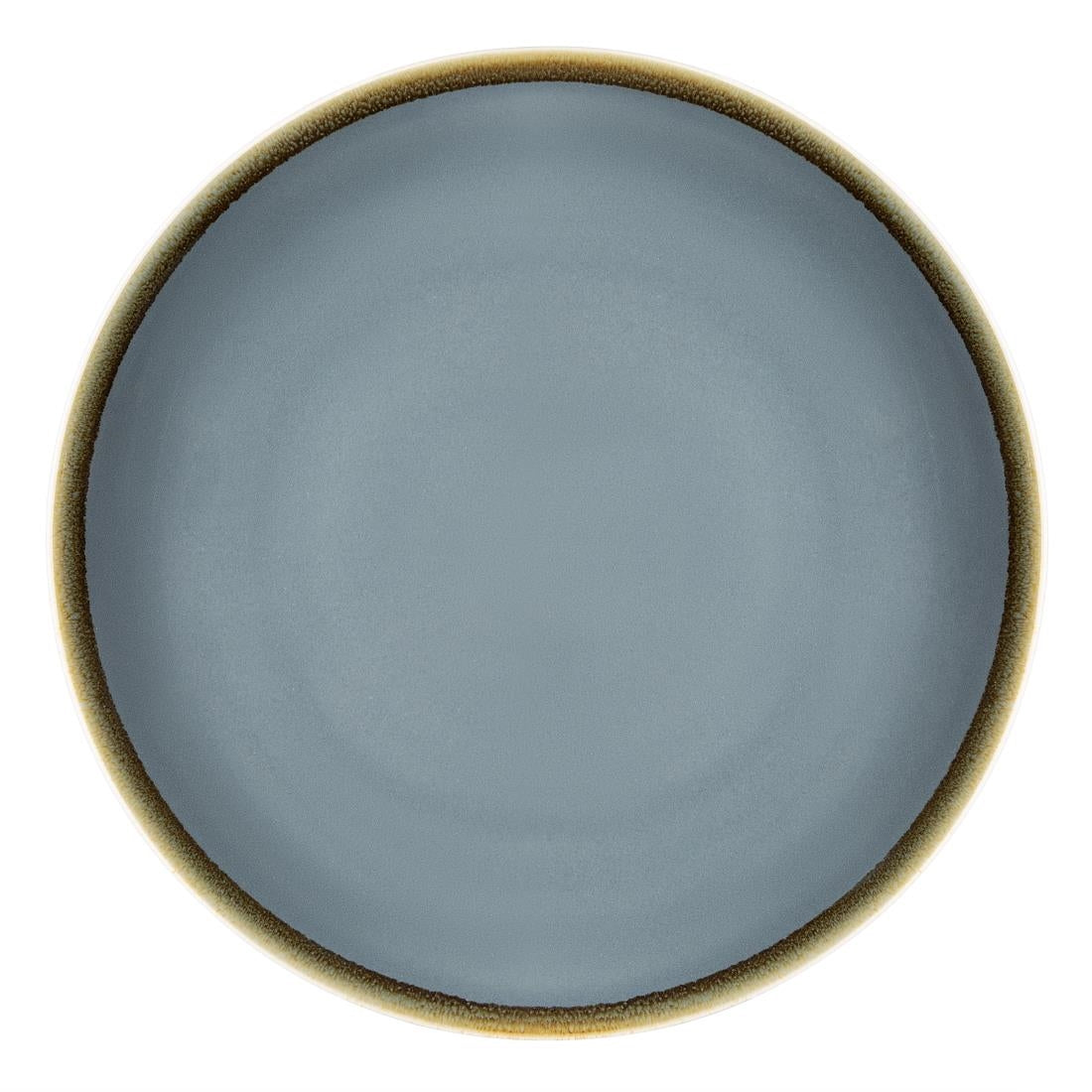 Olympia Kiln Round Coupe Plate Ocean 230mm (6 Pack) (Pack of 6) • PAS-SA282