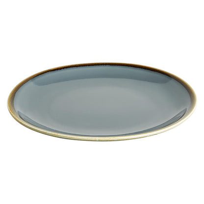 Olympia Kiln Round Coupe Plate Ocean 230mm (6 Pack) (Pack of 6) • PAS-SA282