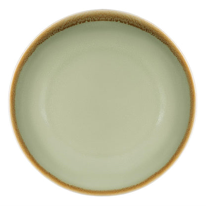 Olympia Kiln Round Coupe Plate Moss 230mm (6 Pack) (Pack of 6) • PAS-SA283