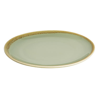 Olympia Kiln Round Coupe Plate Moss 230mm (6 Pack) (Pack of 6) • PAS-SA283