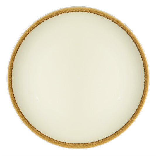 Olympia Kiln Round Coupe Plate Sandstone 230mm (6 Pack) (Pack of 6) • PAS-SA284