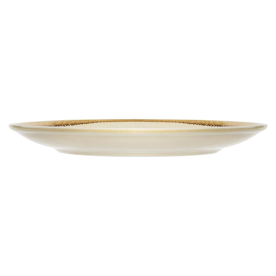 Olympia Kiln Round Coupe Plate Sandstone 230mm (6 Pack) (Pack of 6) • PAS-SA284