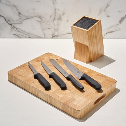 Vogue Prep Like a Pro 3-Piece Knife Set with Knife Block • PAS-SA645