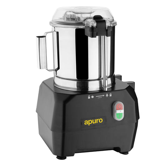 Apuro 5Ltr Bowl Cutter and Veg Prep Attachment with 4x Discs • PAS-SA799-A