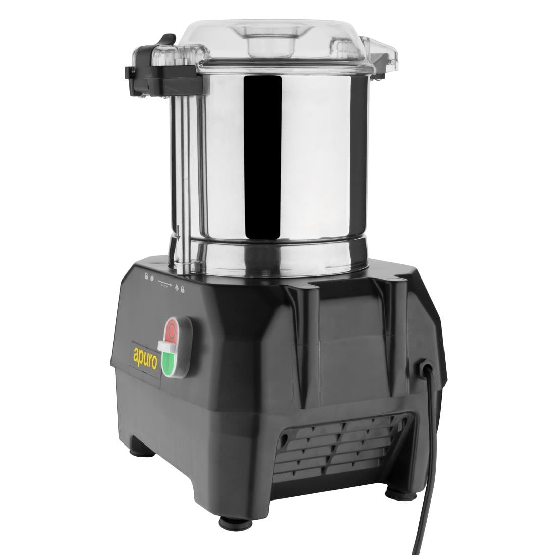 Apuro 5Ltr Bowl Cutter and Veg Prep Attachment with 4x Discs • PAS-SA799-A