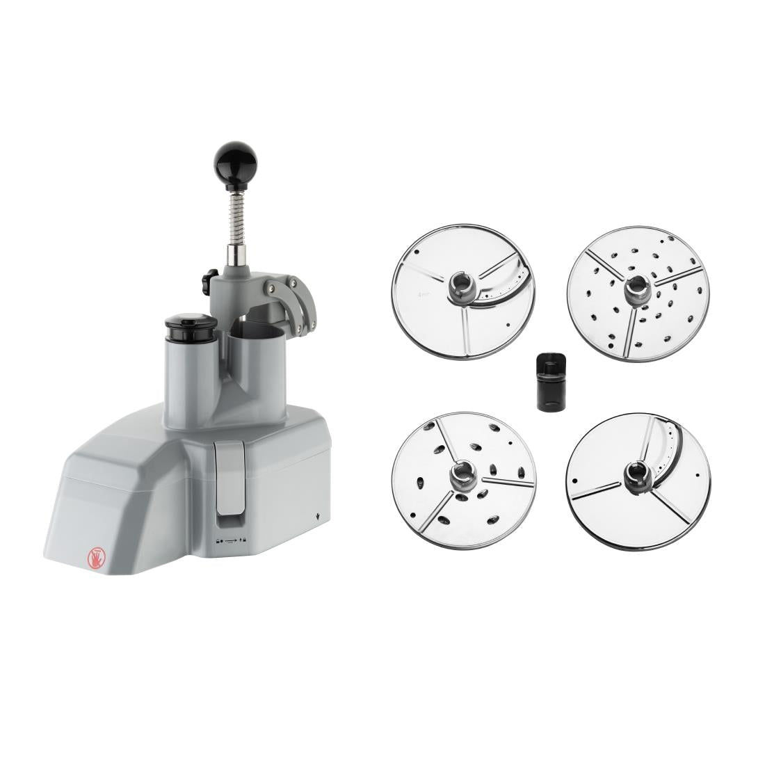 Apuro 5Ltr Bowl Cutter and Veg Prep Attachment with 4x Discs • PAS-SA799-A