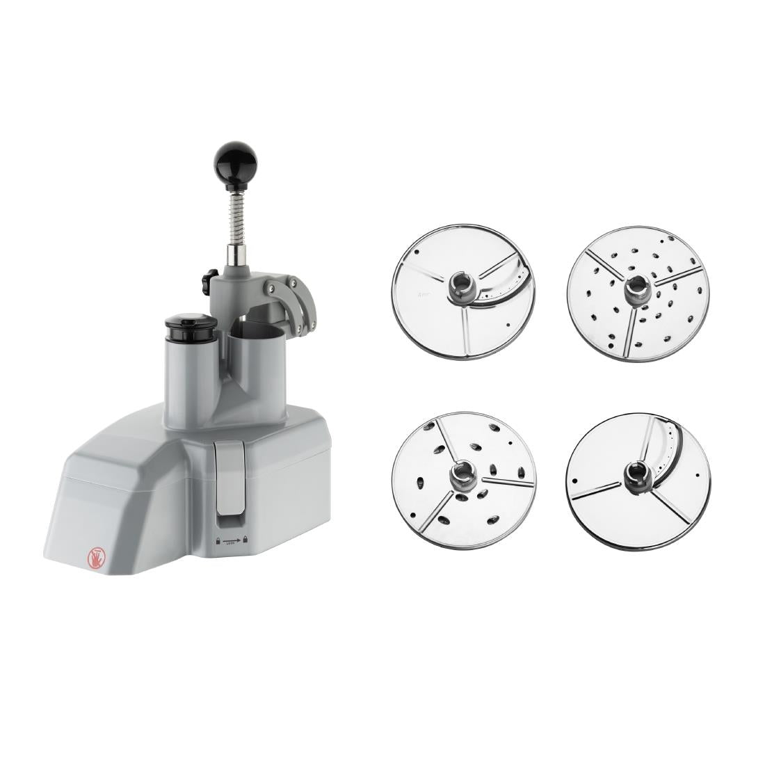 Apuro 5Ltr Bowl Cutter and Veg Prep Attachment with 4x Discs • PAS-SA799