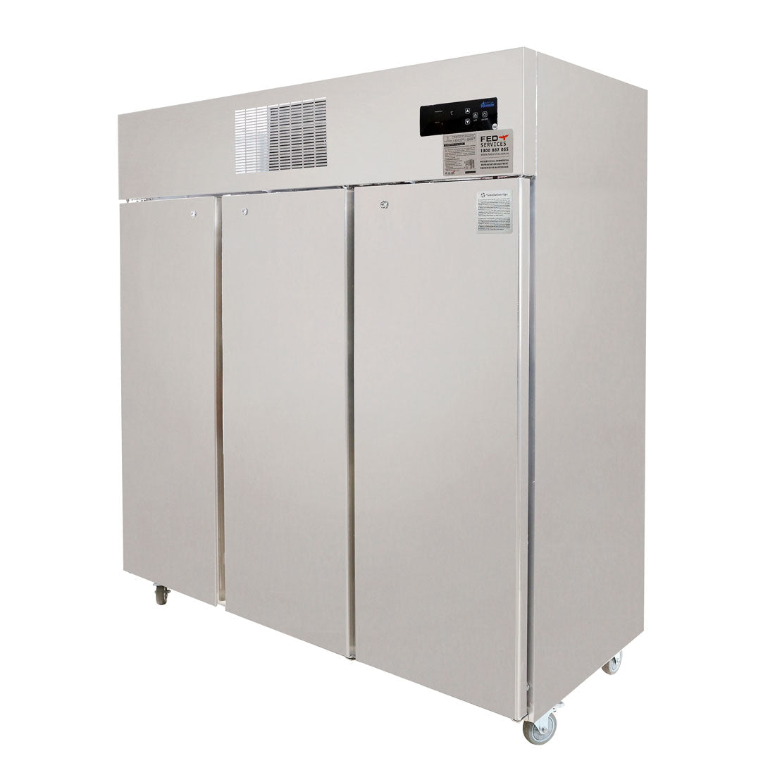 SUC1500 TROPICAL Thermaster 3 Door SS Fridge 1500L GRS-SUC1500