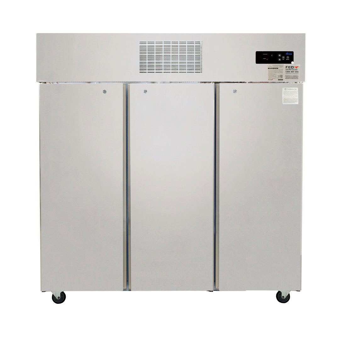 SUC1500 TROPICAL Thermaster 3 Door SS Fridge 1500L GRS-SUC1500