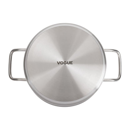 Vogue Stainless Steel Casserole Pan 240mm • PAS-T149