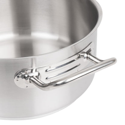 Vogue Stainless Steel Casserole Pan 240mm • PAS-T149