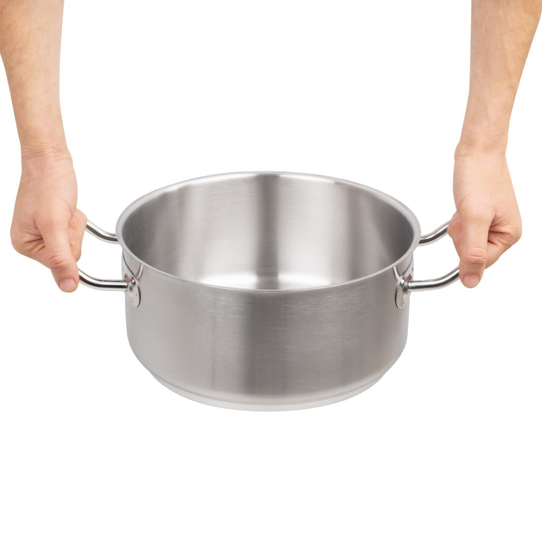 Vogue Stainless Steel Casserole Pan 240mm • PAS-T149