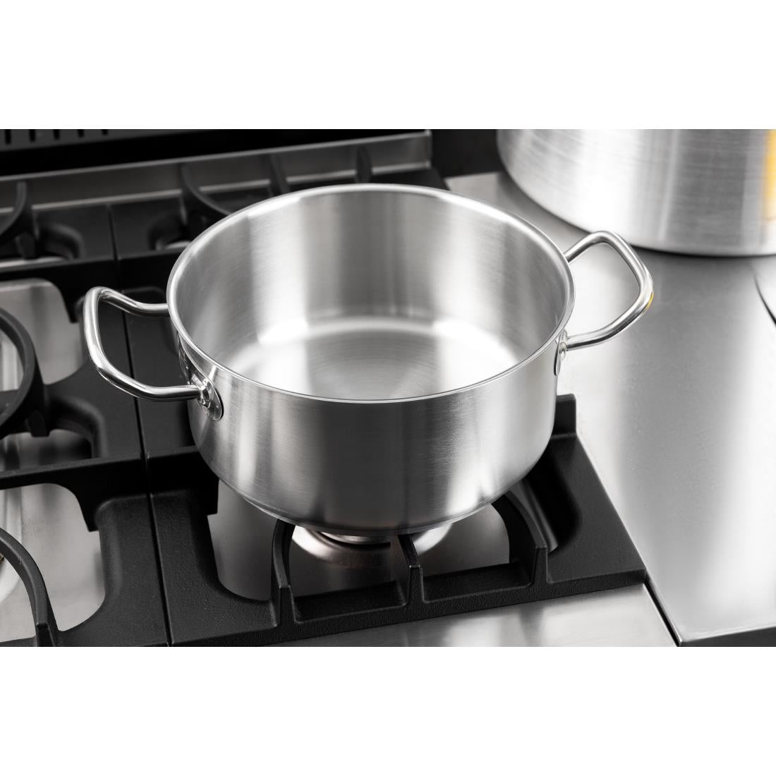 Vogue Stainless Steel Casserole Pan 240mm • PAS-T149