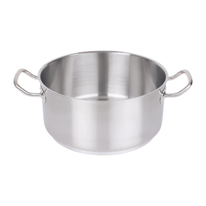 Vogue Stainless Steel Casserole Pan 280mm • PAS-T177