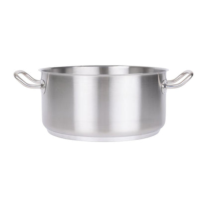 Vogue Stainless Steel Casserole Pan 280mm • PAS-T177
