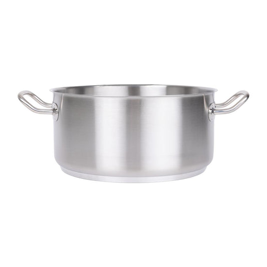 Vogue Stainless Steel Casserole Pan 280mm • PAS-T177