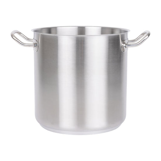Vogue Stainless Steel Deep Stock Pot 240mm • PAS-T192