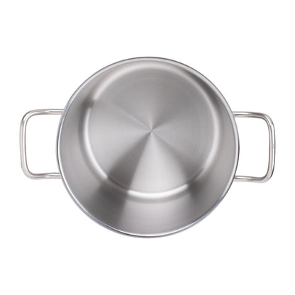 Vogue Stainless Steel Deep Stock Pot 240mm • PAS-T192