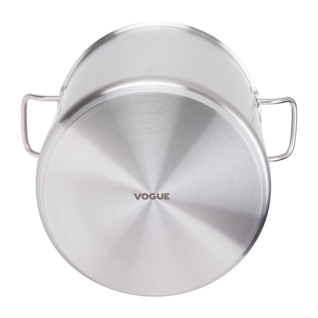 Vogue Stainless Steel Deep Stock Pot 300mm • PAS-T193