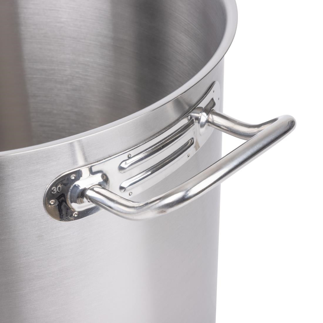 Vogue Stainless Steel Deep Stock Pot 300mm • PAS-T193