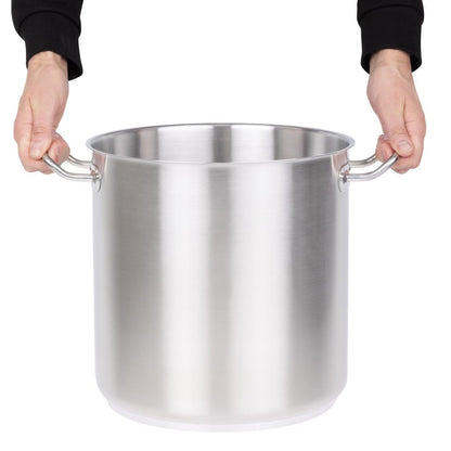 Vogue Stainless Steel Deep Stock Pot 300mm • PAS-T193
