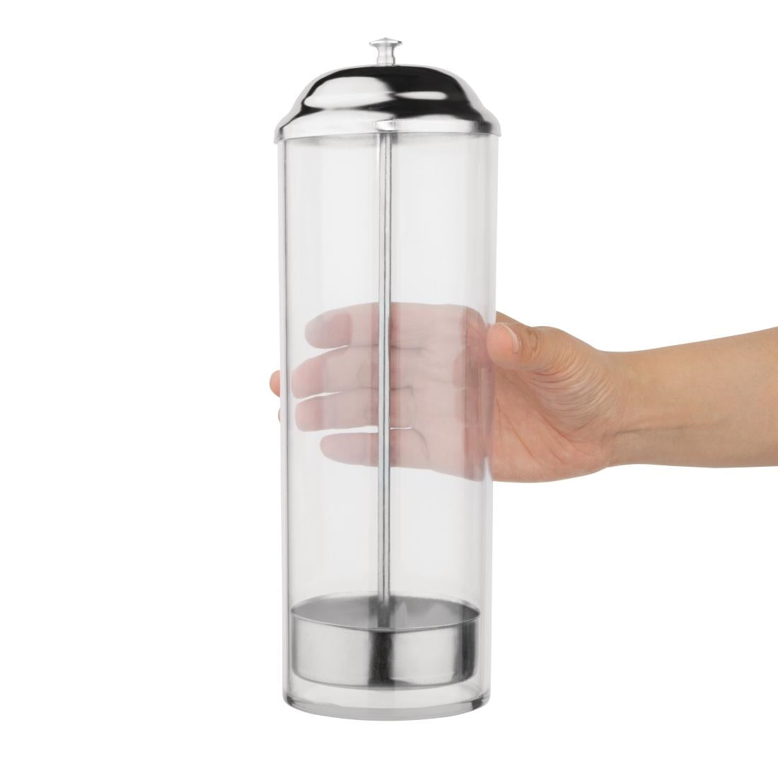 Olympia Plastic Straw Dispenser (90(Ø)x270(H)mm) • PAS-T267