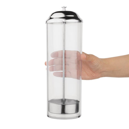 Olympia Plastic Straw Dispenser (90(Ø)x270(H)mm) • PAS-T267