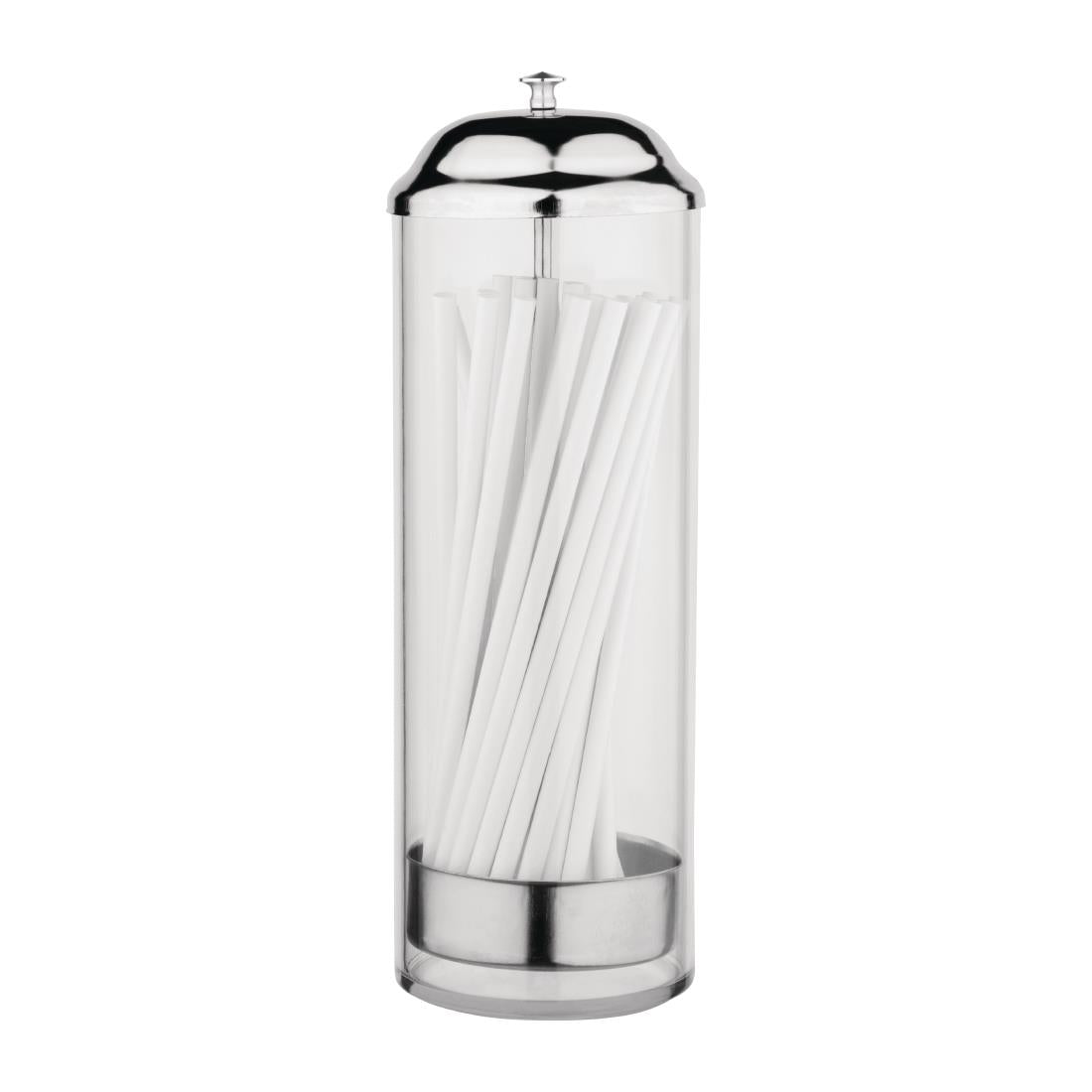 Olympia Plastic Straw Dispenser (90(Ø)x270(H)mm) • PAS-T267
