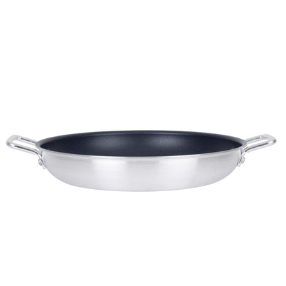 Vogue Aluminium Non-stick Teflon Platinum Plus Paella Pan 35cm • PAS-HT990