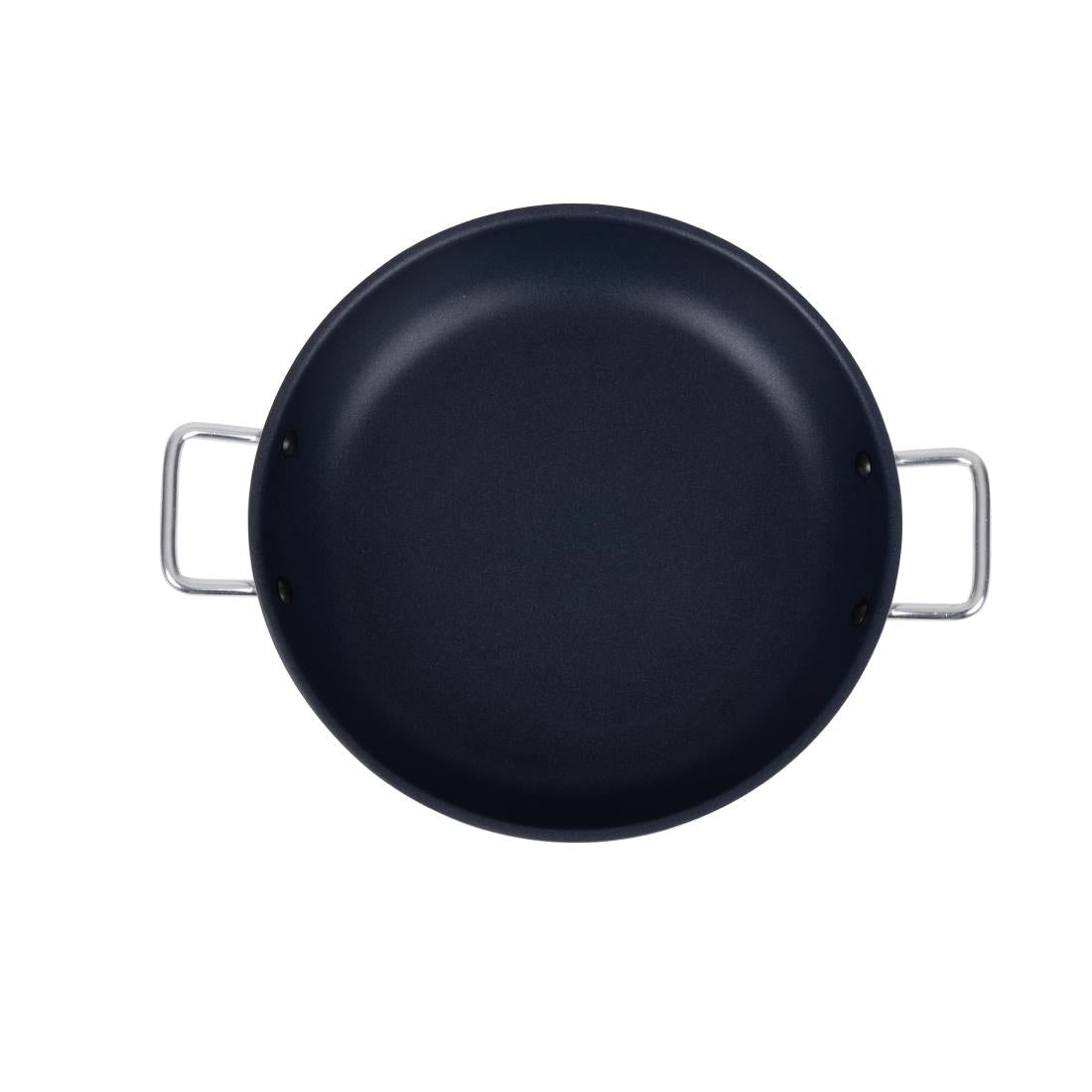 Vogue Aluminium Non-stick Teflon Platinum Plus Paella Pan 35cm • PAS-HT990