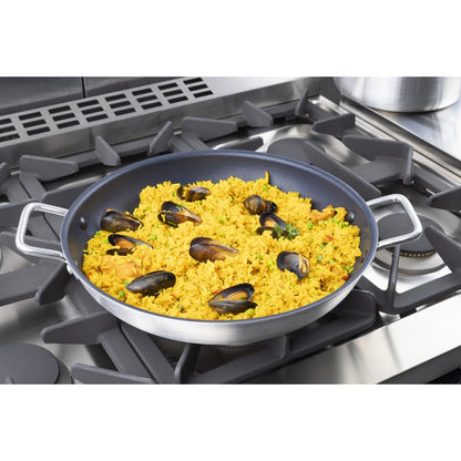 Vogue Aluminium Non-stick Teflon Platinum Plus Paella Pan 35cm • PAS-HT990