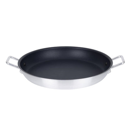 Vogue Aluminium Non-Stick Teflon Paella Pan 450mm • PAS-T369
