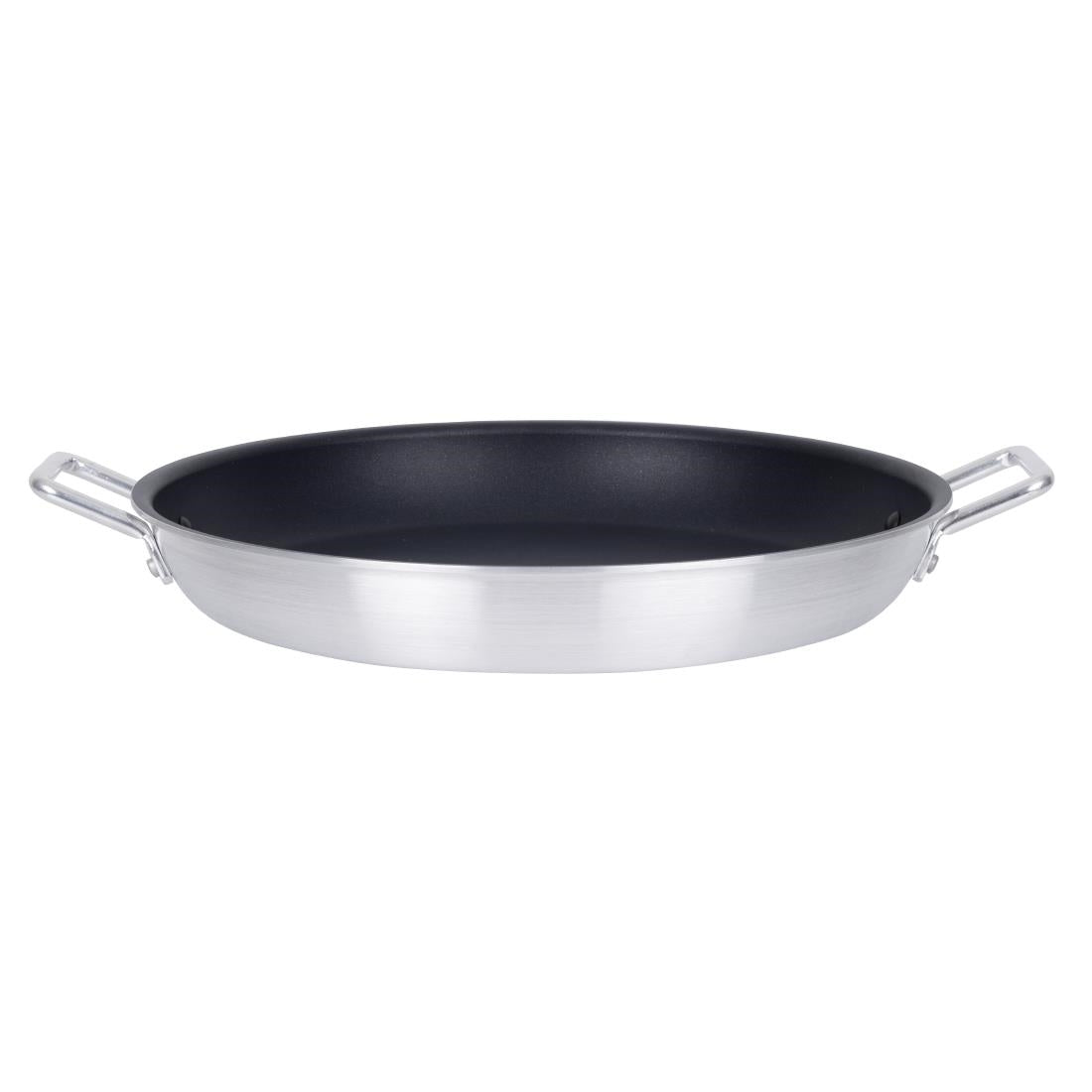 Vogue Aluminium Non-Stick Teflon Paella Pan 450mm • PAS-T369