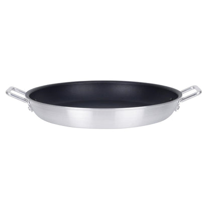 Vogue Aluminium Non-Stick Teflon Paella Pan 450mm • PAS-T369