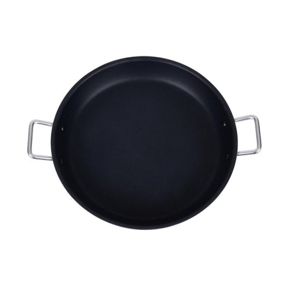 Vogue Aluminium Non-Stick Teflon Paella Pan 450mm • PAS-T369
