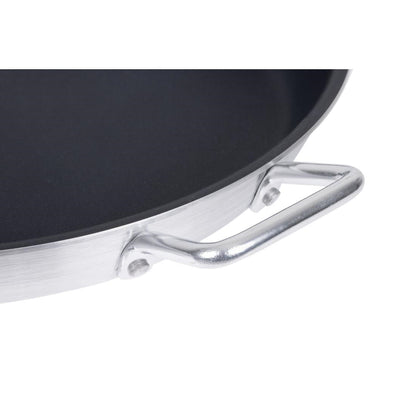 Vogue Aluminium Non-Stick Teflon Paella Pan 450mm • PAS-T369