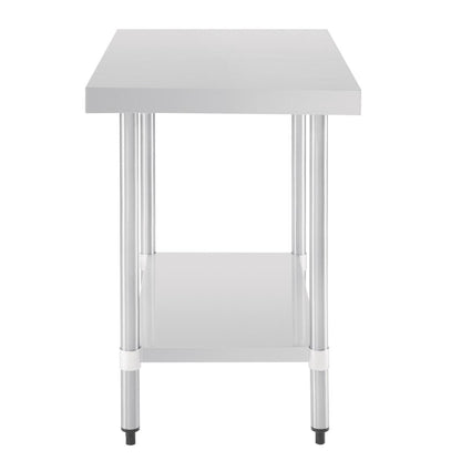 Vogue Stainless Steel Prep Table 900mm • PAS-T375