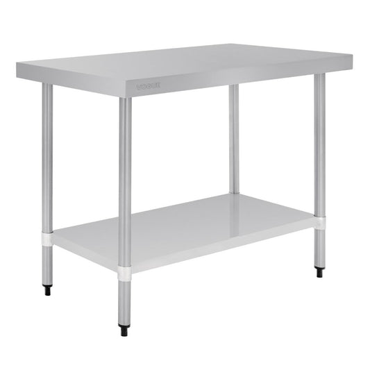 Vogue Stainless Steel Prep Table 1200mm • PAS-T376