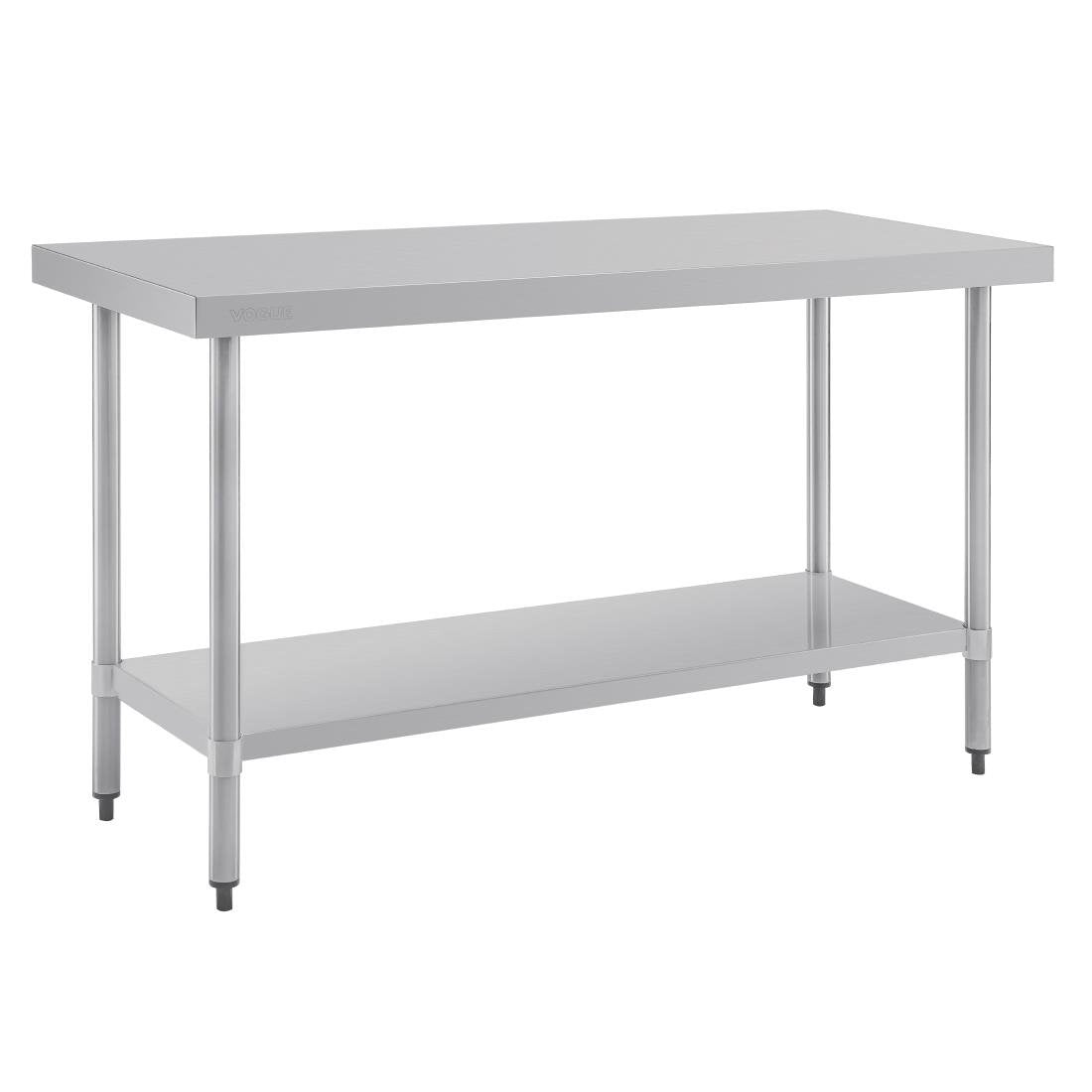 Vogue Stainless Steel Prep Table 1500mm • PAS-T377