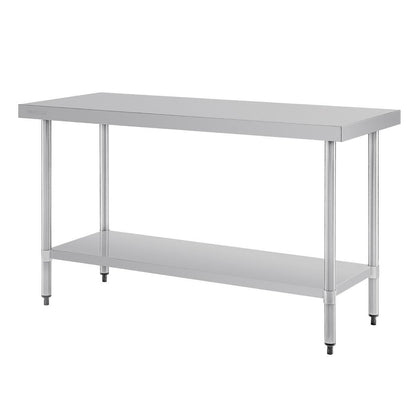 Vogue Stainless Steel Prep Table 1500mm • PAS-T377