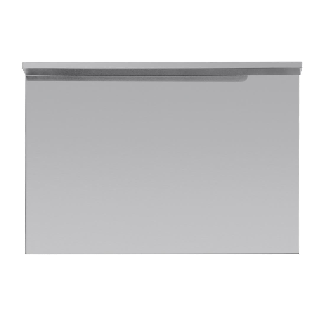 Vogue Stainless Steel Prep Table with Splashback 900mm • PAS-T380