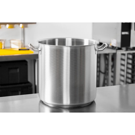Vogue Stainless Steel Deep Stock Pot 360mm • PAS-T555