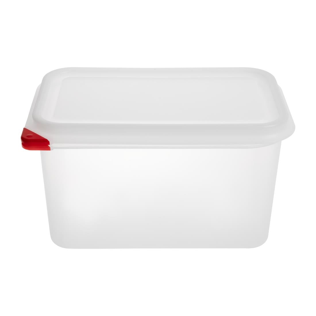 Araven Polypropylene 1/4 Gastronorm Containers With Lids 150mm (4 Pack) • PAS-T985