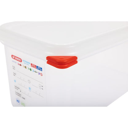 Araven Polypropylene 1/3 Gastronorm Containers With Lids 150mm (4 Pack) (Pack of 4) • PAS-T987