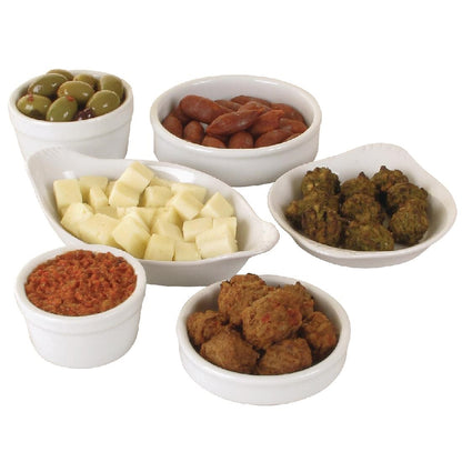 Olympia Whiteware Ramekin White - 77x45mm (6 Pack) (77x 45mm/ 3". White. Pack quantity: 6.) • PAS-DK826