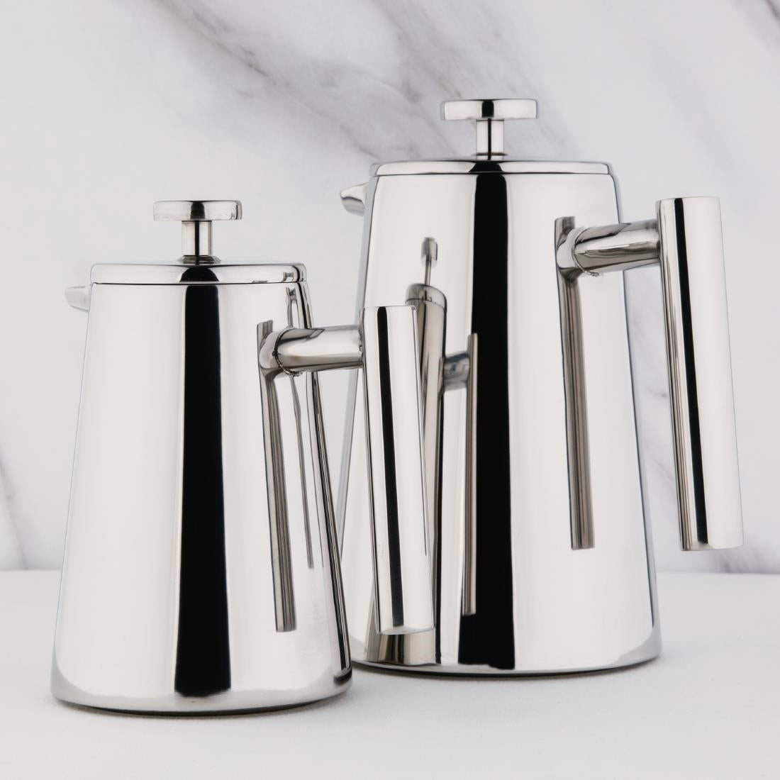 Olympia Stainless Steel Coffee Plunger 6 Cup • PAS-U073