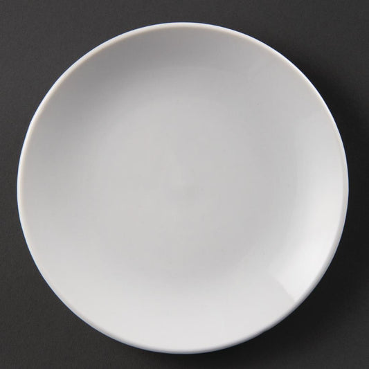 Olympia Whiteware Coupe Plate - 150mm (12 Pack) (150(Ø)mm / 6" | Pack quantity 12) • PAS-U075