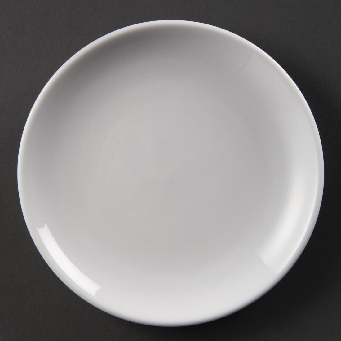 Olympia Whiteware Coupe Plate - 180mm (12 Pack) (180(Ø)mm / 7" | Pack quantity 12) • PAS-U076